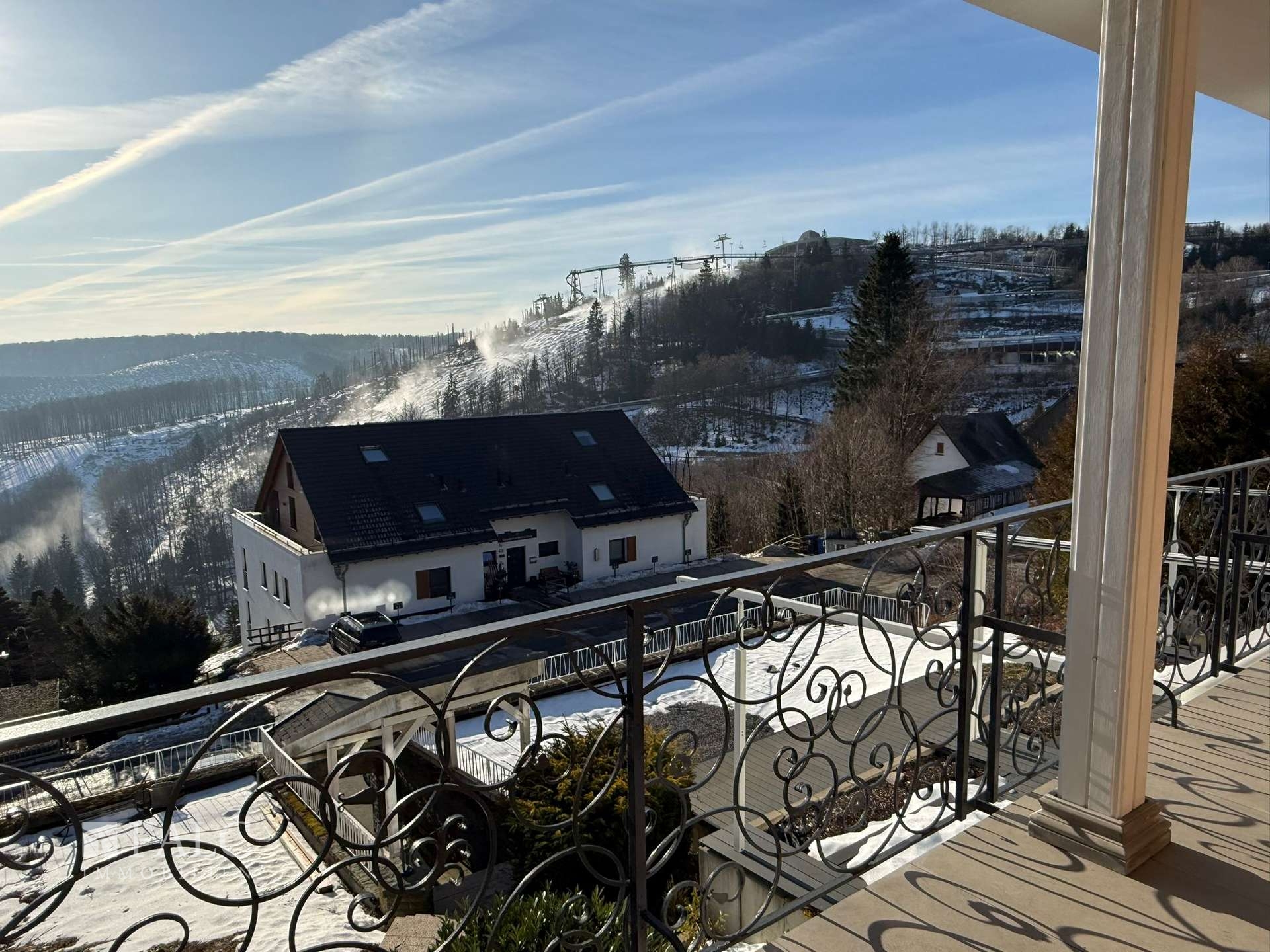 Ausblick von der Loggia